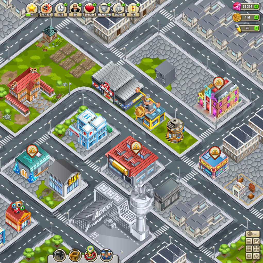 MafiaOnline - bezplatná prohlížečová hra